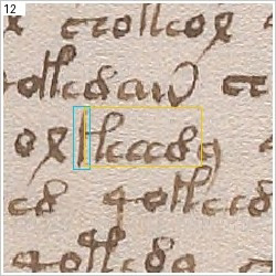 native Yale context (outlined alternative parts): f108v · f108v-O001085-H02