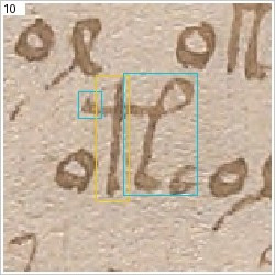 native Yale context (outlined alternative parts): f112v · f112v-O001938-H02