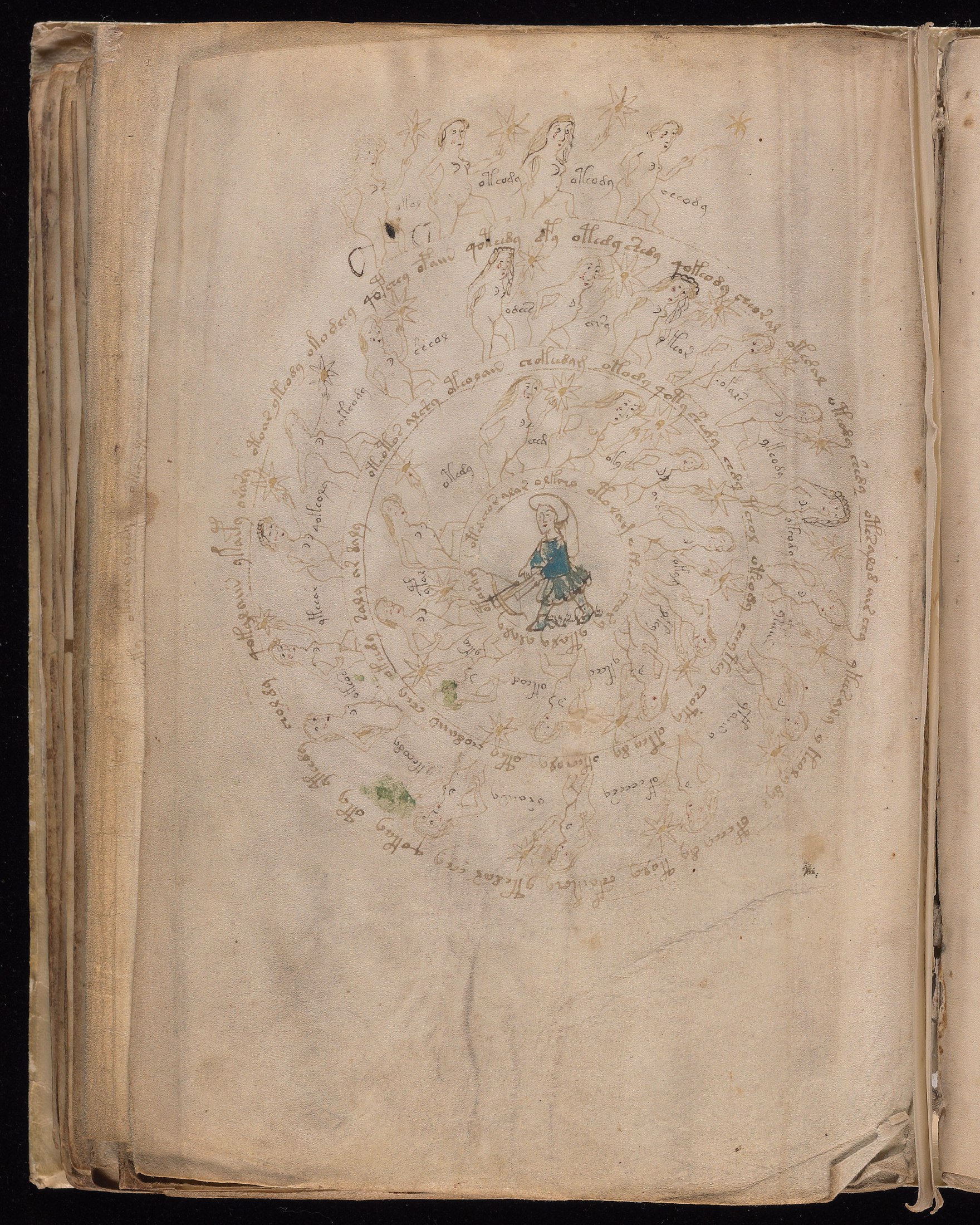 Yale manuscript view f073v