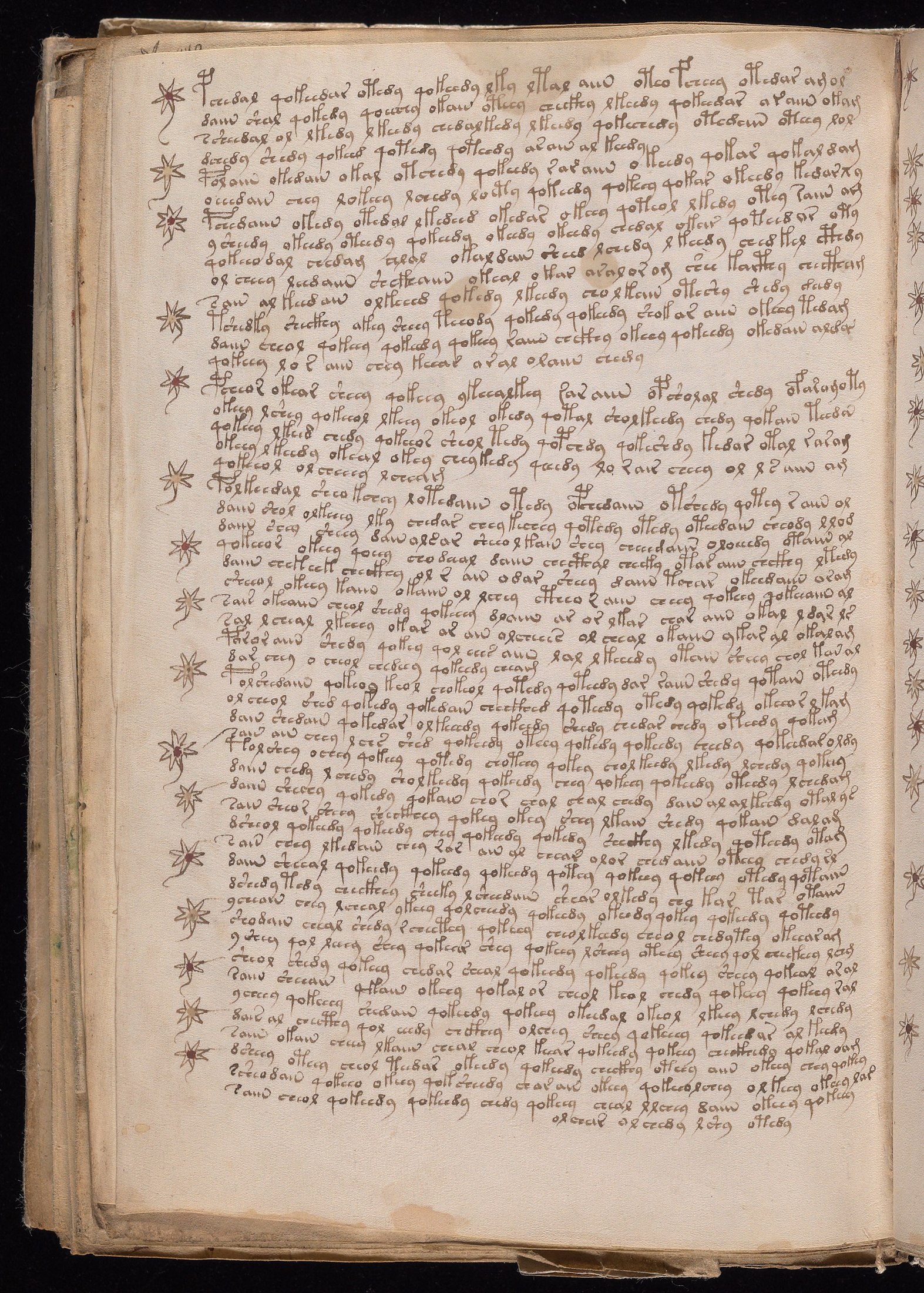 Yale manuscript view f108v